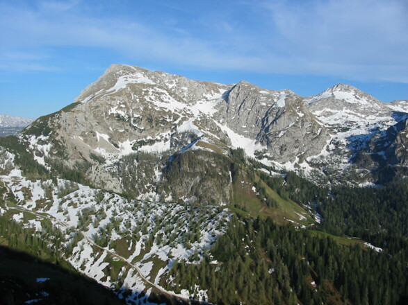 Der Schneibstein aus Nordwesten.