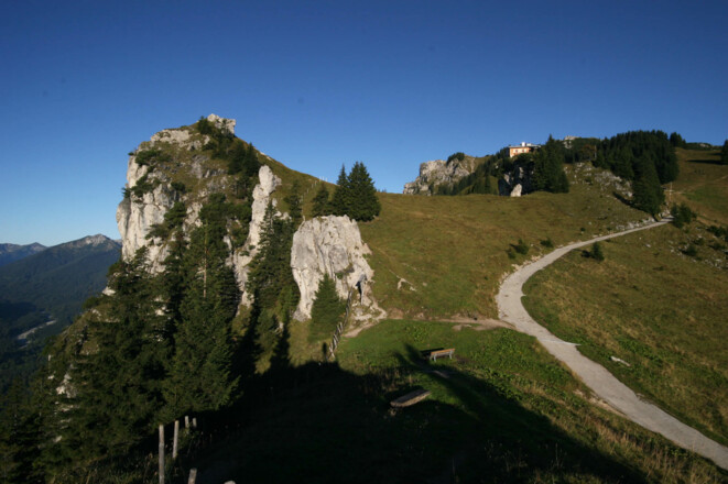 Kurz vor dem August Schuster Haus