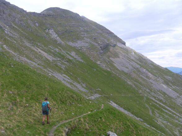 Südflanke der Krapfenkarspitze
