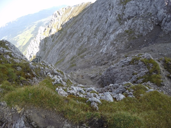 Blick in die sog. Wanne