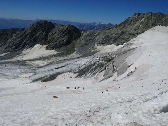 Blick zurück zum Ködnitzkeess