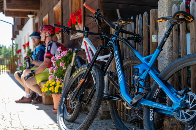 Kurze Rast auf der Frath