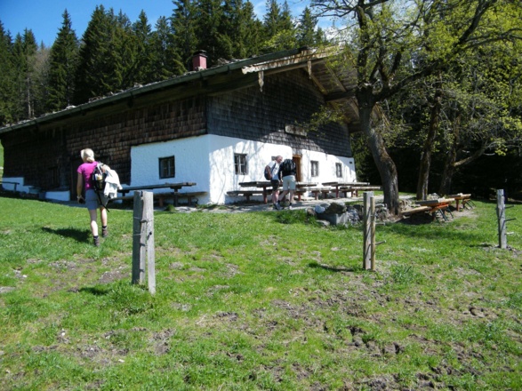 Einkehr in der Bäckeralm