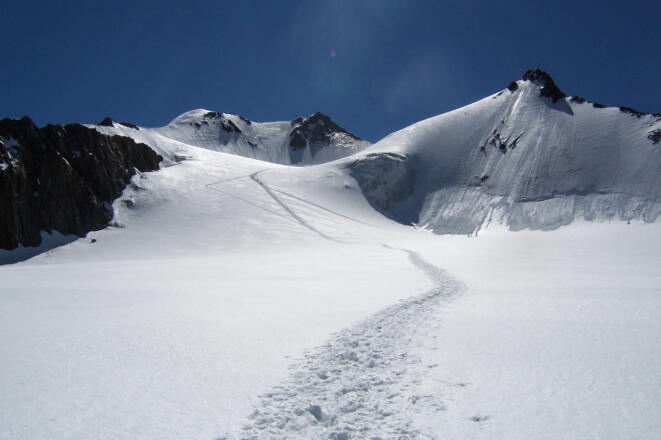 Taschachferner - Blick Richtung Wildspitze