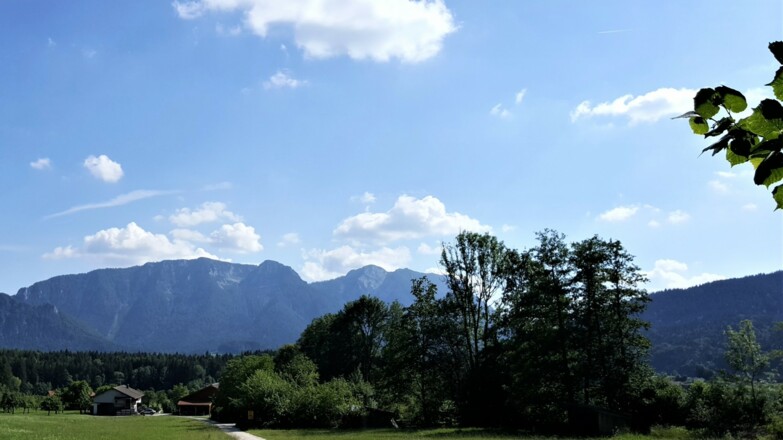 Blick vom Holzenbankerl Inzell