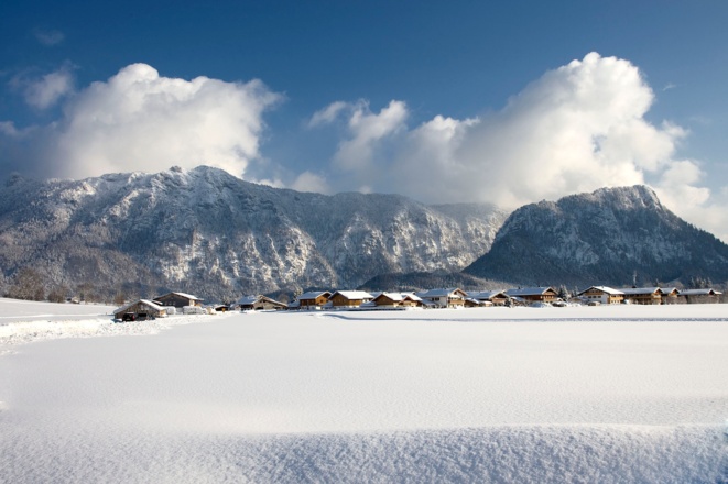 inzell winter landschaft