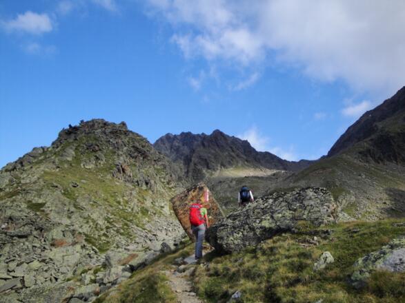 Aufstieg bei der Schoberlacke