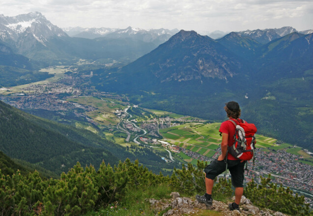 Blick vom Hohen Fricken