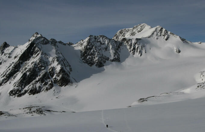 Blick zurück Richtung Fluchtkogel