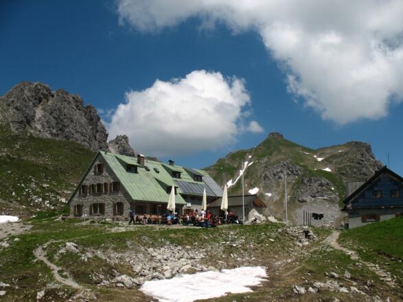Mindelheimer Hütte und Kemptner Kopf