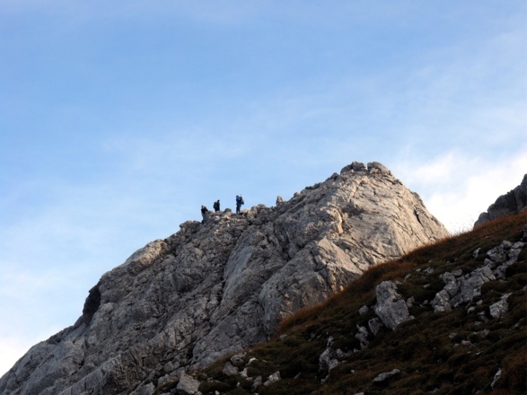 Rückblick zur Schärtenspitze