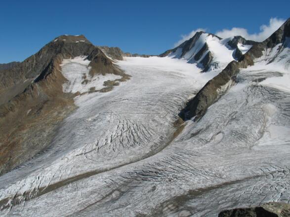 Blick auf den Marzellferner