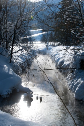 inzell winter landschaft bach02