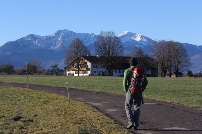 Start unweit Kloster