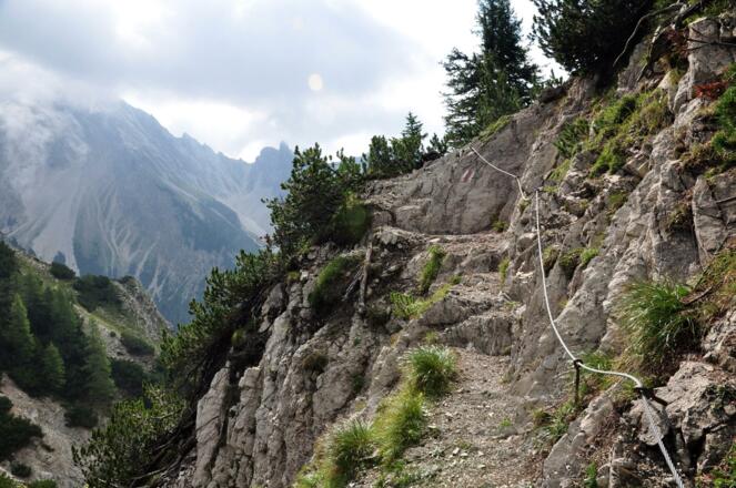 Aufstieg zum Zochenpass
