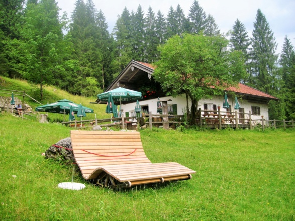 Inzell Ruhebankerl an der Moaralm