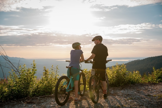 Rast mit dem MTB