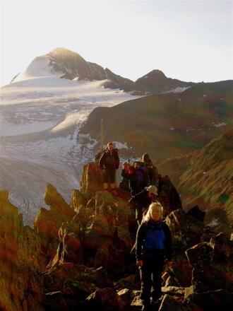 Similaun vom Grat westlich der Similaunhütte
