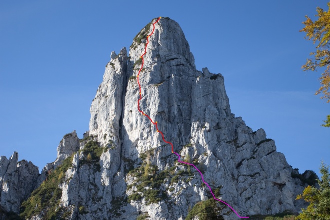 Hörndlwand "Gelbe Wand"