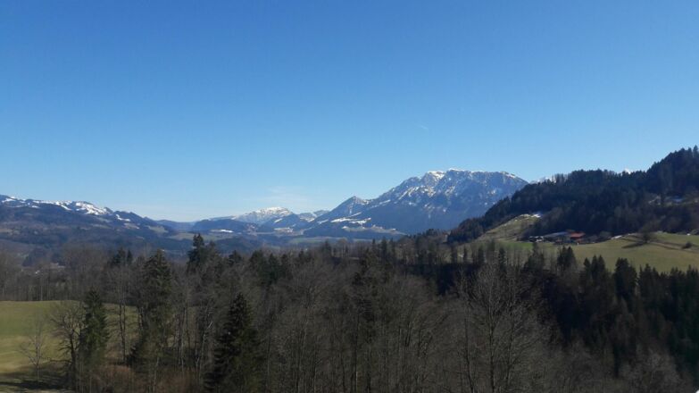 Ausblick auf den Zahmen Kaiser