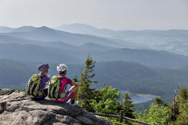 Blick zum Kleinen Arbersee