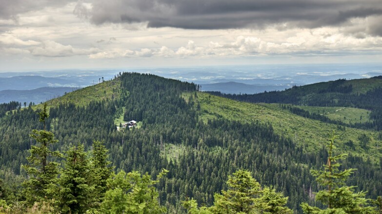 Blick zum Kl. Arber