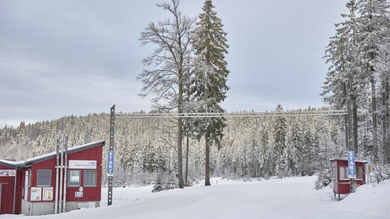 Langlaufen am Bretterschachten