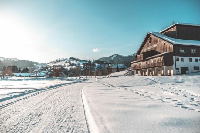 Langlaufen Vorderthiersee Loipe