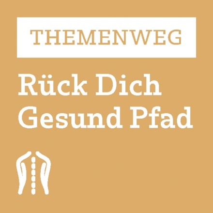 Wanderplaketten Rück dich gesund Pfad