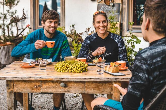 Rad Bike MTB E-Bike Radfahren  Einkehr