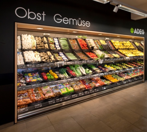 Obst- und Gemüsesortiment