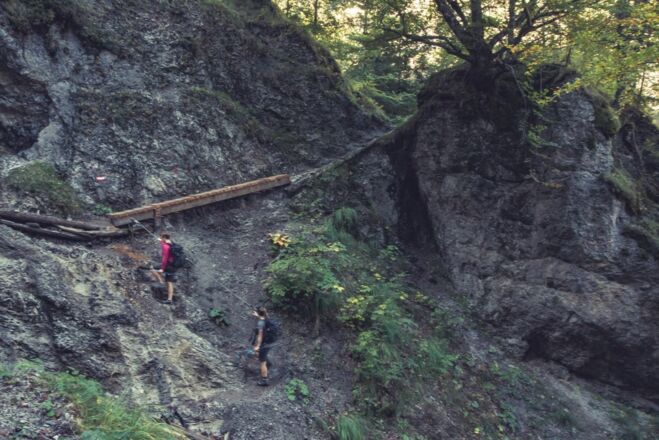 Wandern Bettlersteig Kaistertal Naturerlebnis Kaisergebirge