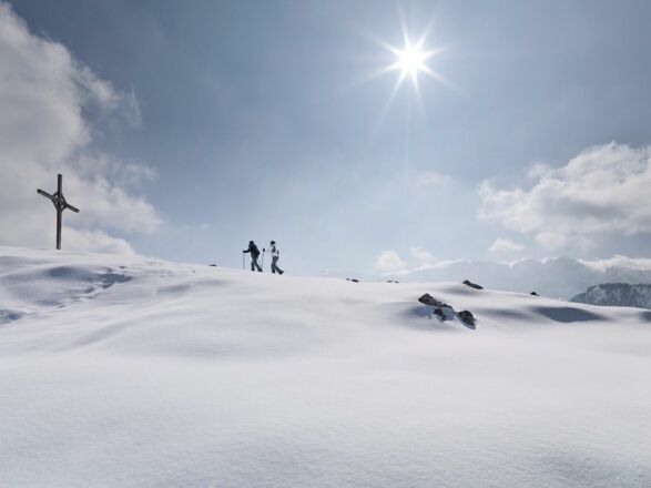 Schneeschuhwandern Winter Schnee