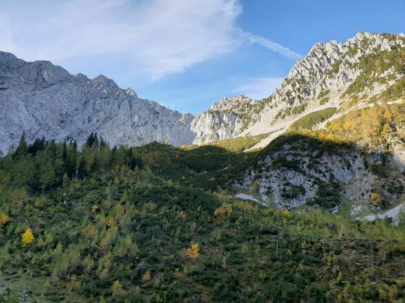 Klettersteig Pyramidenspitze Wandern Naturerlebnis Kaisergebirge