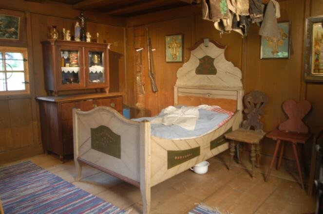 Schlafraum im Lipphaus