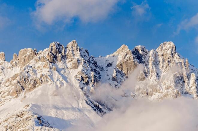 Going_Römerhof Winterrunde_Ausblick_Wilder Kaiser