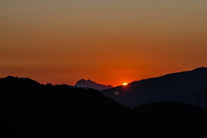 Kufstein_Stripsenjochhaus_Sonnenaufgang_Wilder Kaiser