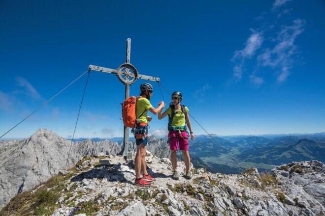 Scheffau_Treffauer_Gipfel_Wilder Kaiser