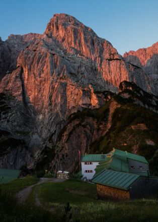 Kufstein_Stripsenjochhaus_Sonnenaufgang_Wilder Kaiser