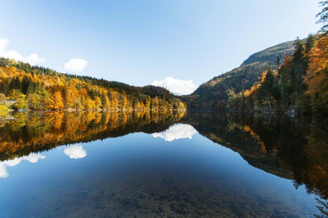 Nussensee im Herbst
