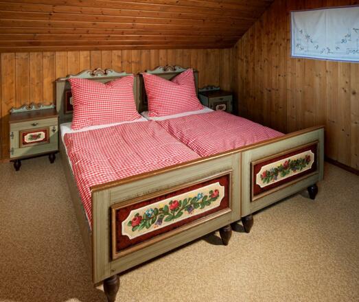Ramsauhütte Schlafzimmer