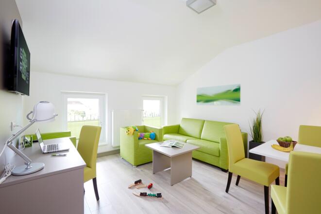 Appartment 6 Wohnraum