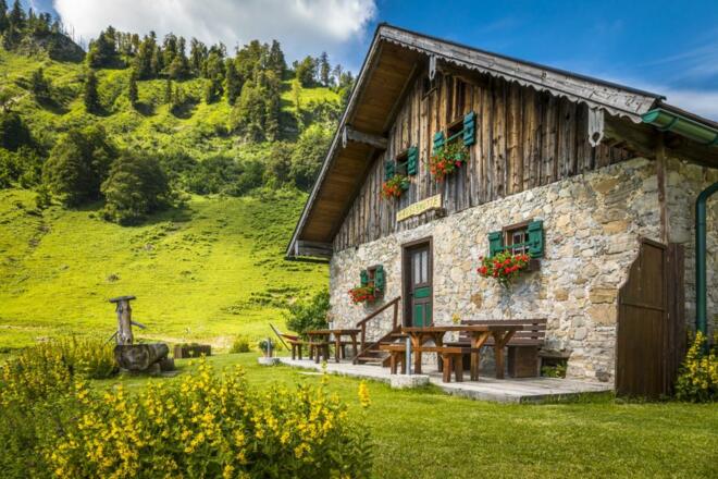 Ansicht Hauserhütte