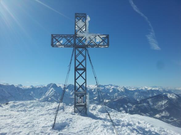 Gipfelkreuz des Kasbergs