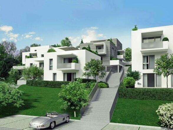 Symbolfoto `TheView²` Salzburg - Gäste Parkplatz