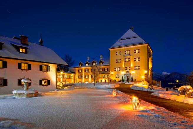 Aussenaufnahme Winter Schloss Fuschl Resort &amp; SPA