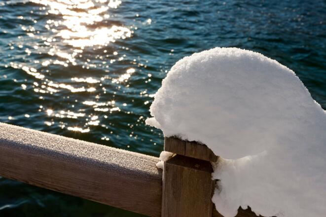 Winter Detail Fuschlsee