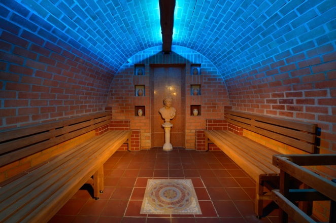 Turmsauna der Römer-Sauna in der Limes-Therme