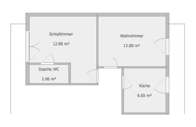 Grundriss Ferienwohnung Fuschl