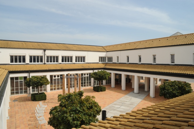 Kurhaus BadGögging Innenhof